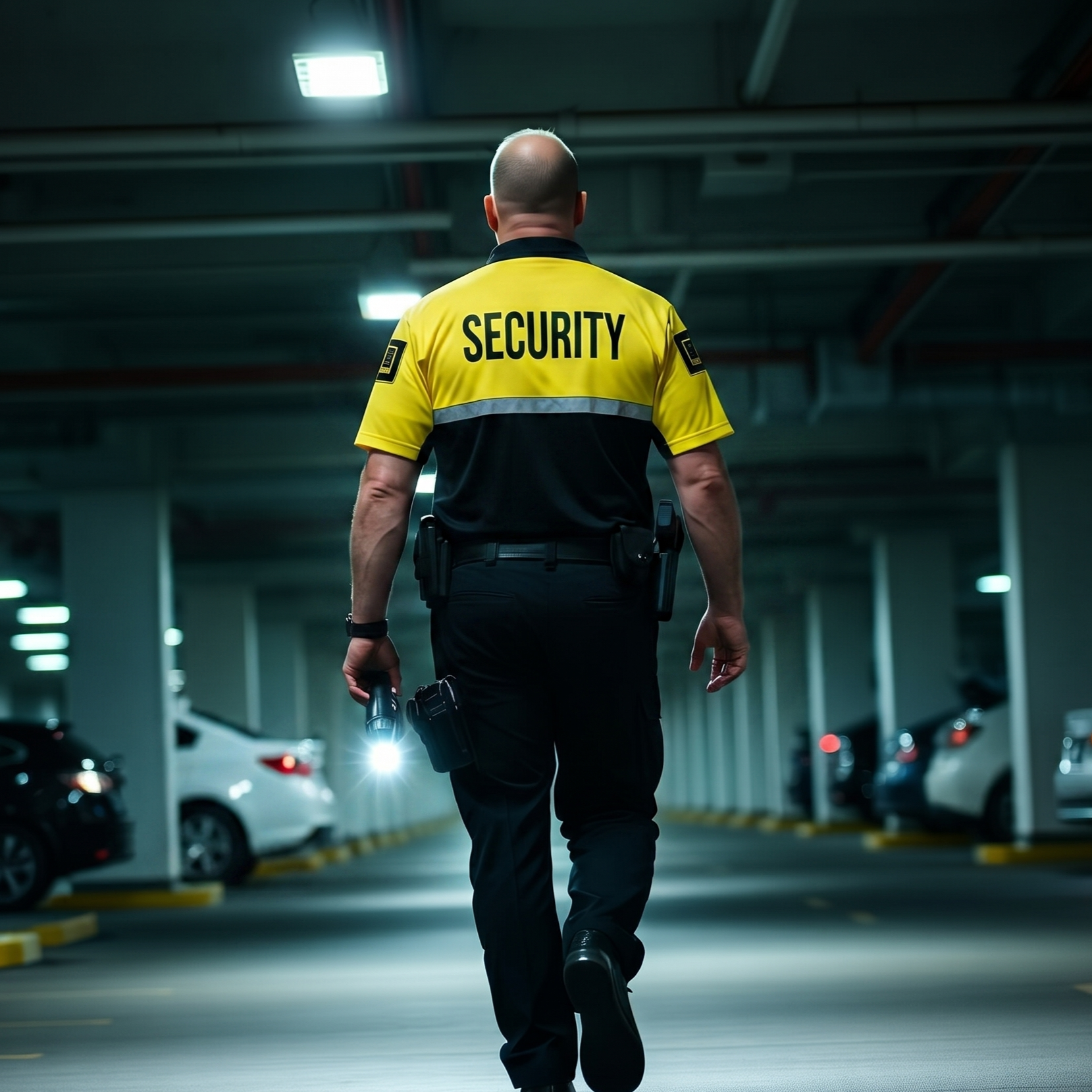 Officer on patrol