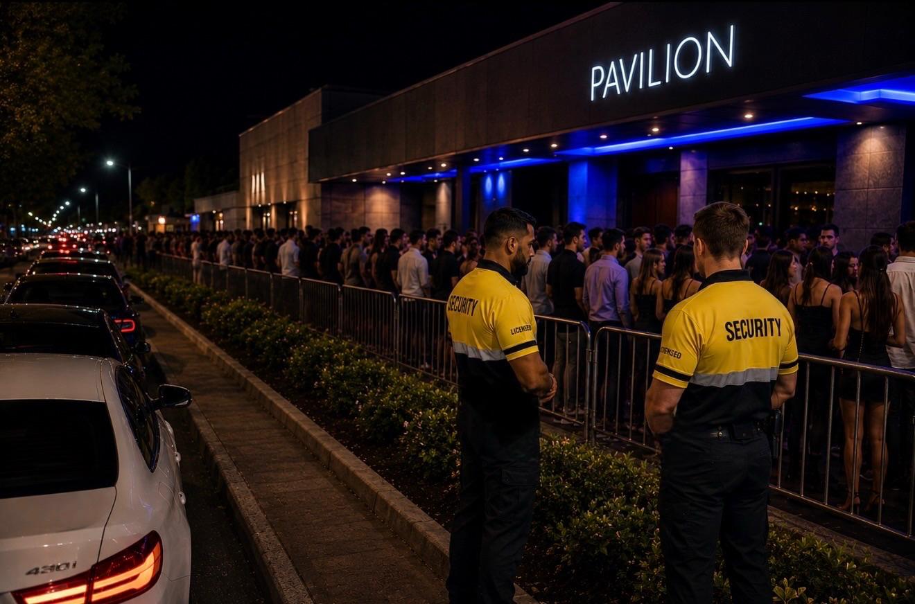 Event security on duty